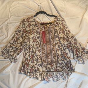 NWT Rose & Thyme Loose Fit Top S